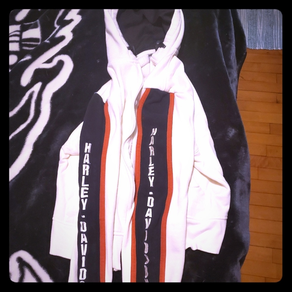 Harley Davidson zip-up hoodie